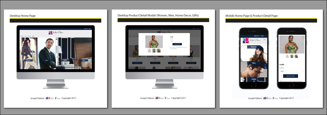 Website Wireframes